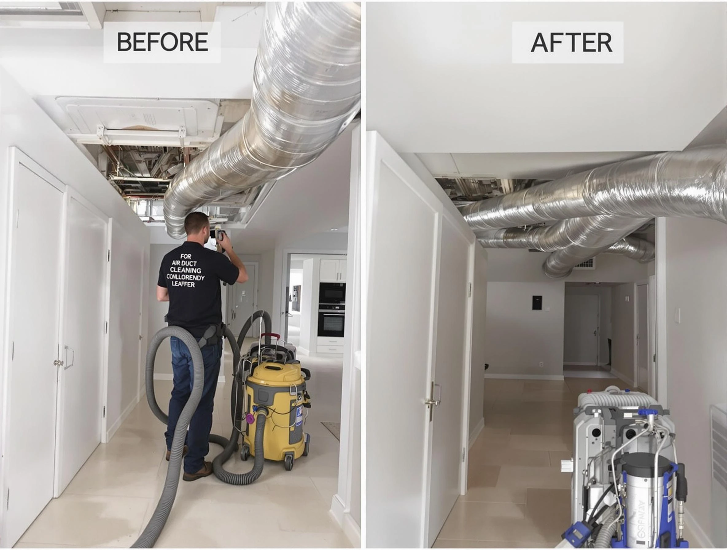 Elk Ridge Air Duct Cleaning professional performing thorough air duct cleaning in Elk Ridge