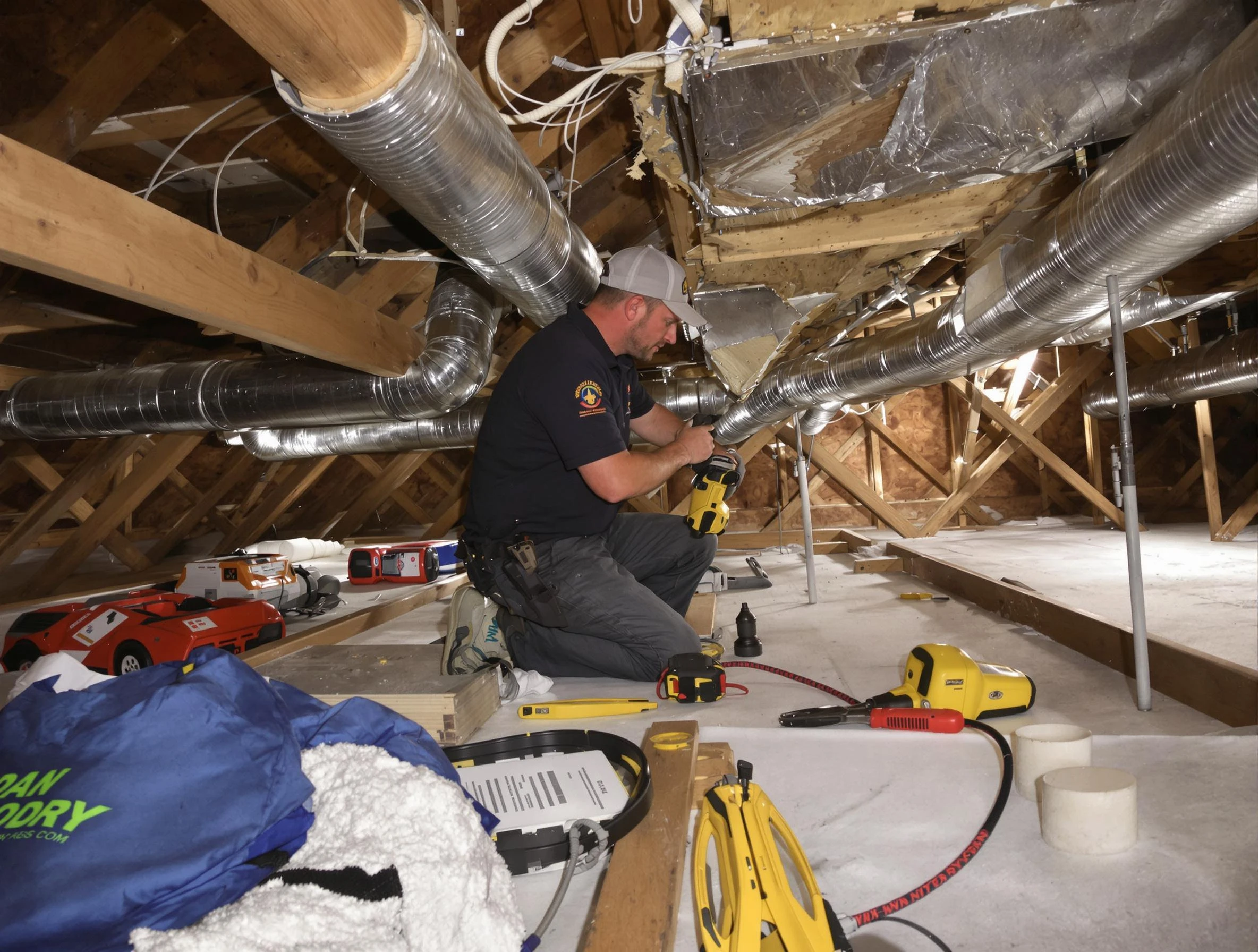 Professional air duct repair by Elk Ridge Air Duct Cleaning in Elk Ridge