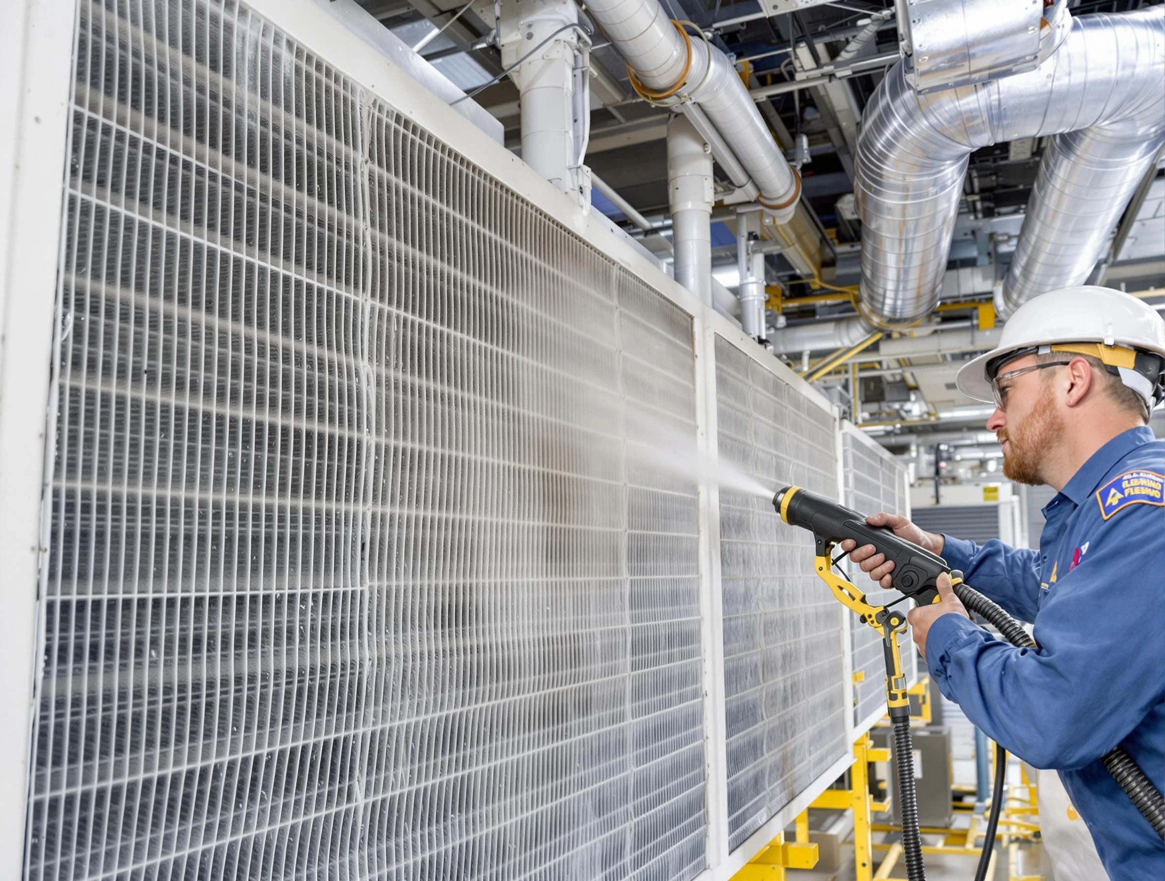 Professional commercial coil cleaning by Elk Ridge Air Duct Cleaning in Elk Ridge