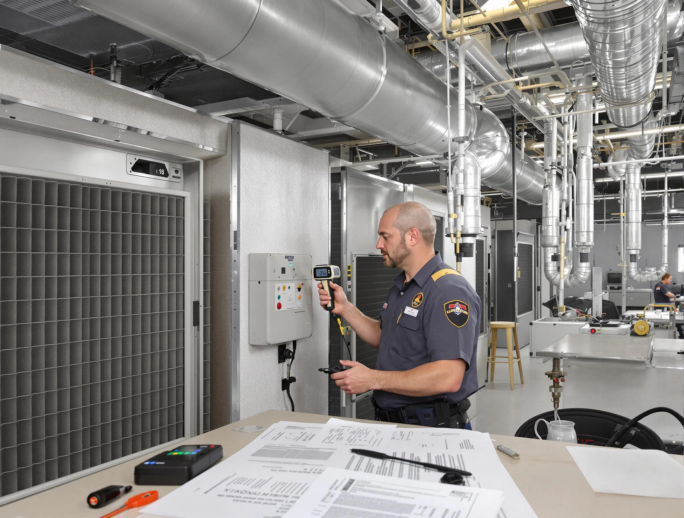 Professional filter system inspection by Elk Ridge Air Duct Cleaning in Elk Ridge