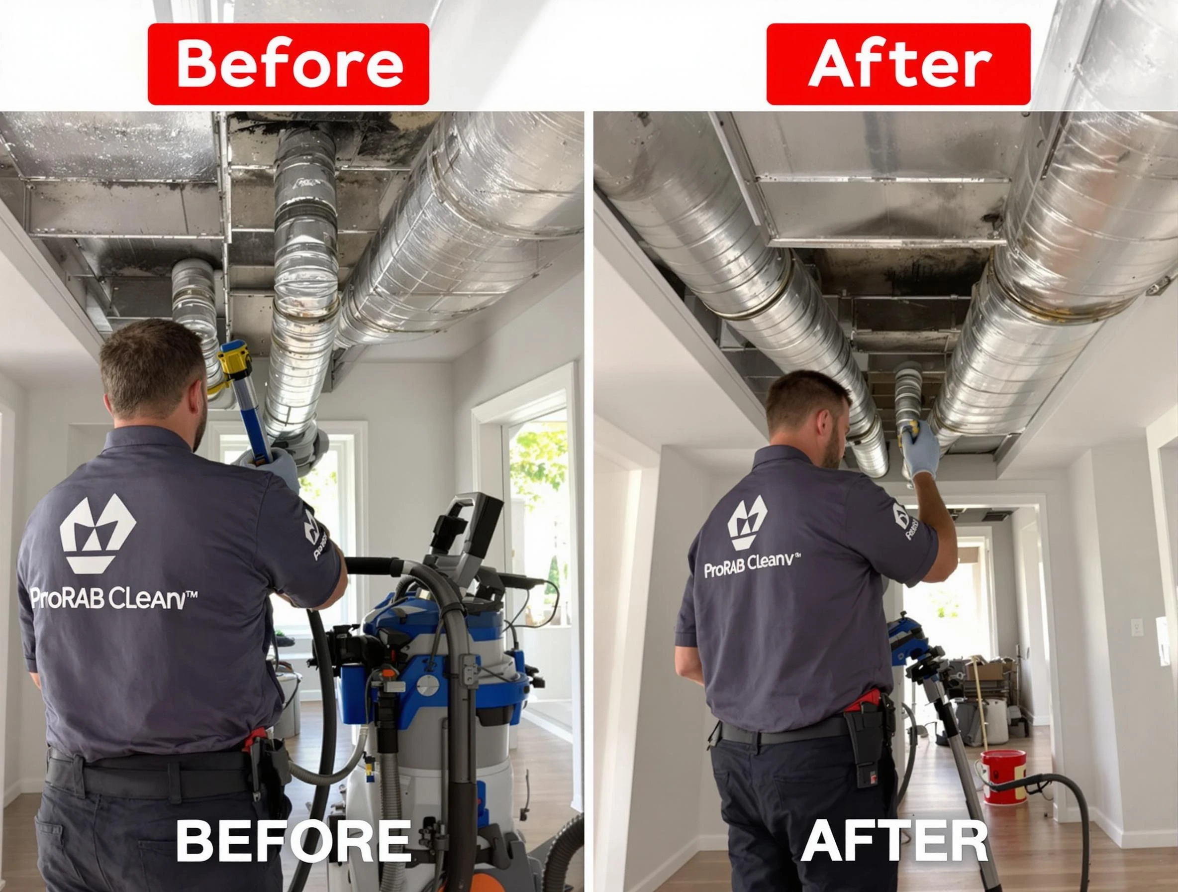 Elk Ridge Air Duct Cleaning expert performing thorough residential duct cleaning in a Elk Ridge home